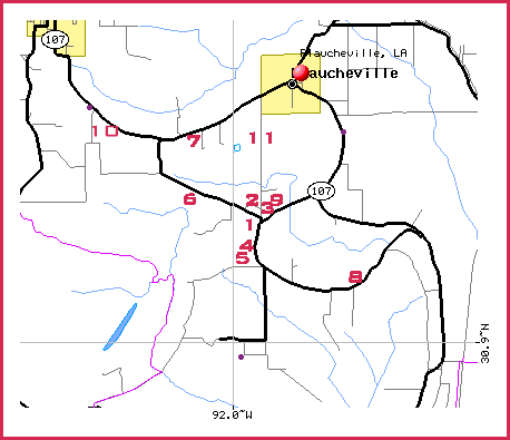 Map of Bodoc - Tiger Service
